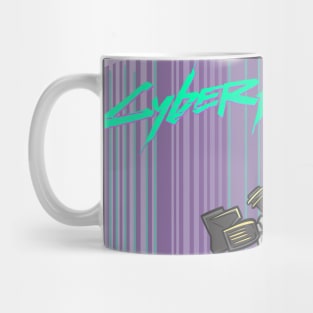 SIlver Cyberpunk Mug